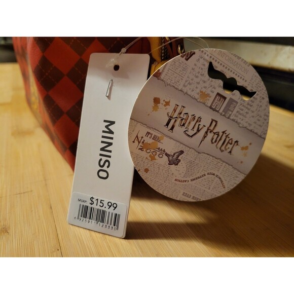 Harry Potter Gryffindor Minoso Red Pencil Case Stationary Organizer New 🪄 - Picture 7 of 8